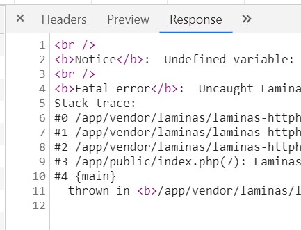 PHP 7 - Error Handling